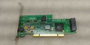 Adapter hosta HighPoint RocketRAID 1740 PCI na SATAII ŚWIETNY STAN DARMOWA WYSYŁKA!! - Zdjęcie 1 z 5