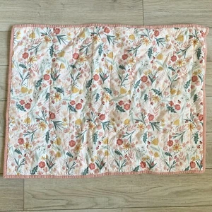 Funda de almohada estándar chinche floral rosa amarillo verde - Imagen 1 de 7