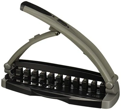 Staples Arc Desktop Paper Punch, 8-Sheet Capacity, Gray — 第 1/2 张图片