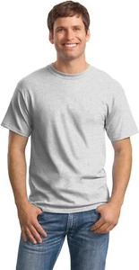 Hanes Mens ComfortSoft Heavyweight 100% Cotton T-Shirt, Medium, Ash - Picture 1 of 4