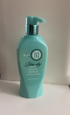 It's a 10 Miracle Blow Dry Glossing Shampoo 10 oz ~ No Sulfates~ 100% AUTHENTIC - Image 1 of 3
