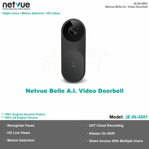 Netvue Belle WiFi A.I. Video timbre - Imagen 1 de 6