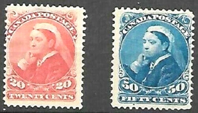 CANADA Sc  46 to 47  MINT  HR  FVF - Image 1 of 2