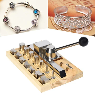 Práctica dobladora de anillos herramienta para hacer manualidades de joyería dobladora para hacer pendientes Foto 1 de 4