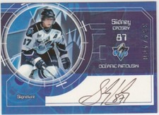 2004-05 Extreme Top Prospects SIDNEY CROSBY Signature OCEANIC RIMOUSKI AUTO /400