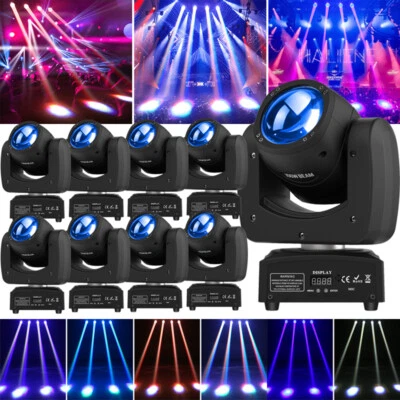 8X 150W LED Beam Gobo Moving Head Light 4 in 1 RGBW DMX Stage DJ Disco KTV Dance - Image 1 of 4