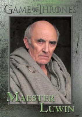 MAESTER LUWIN (Donald Sumpter) / Game of Thrones Season 1 (2012) BASE Card #63 - Image 1 of 2