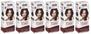 CoSaMo Hair Color #779 Dark Brown - Compares to Clairol Loving Care #79 (6 Pack) - Picture 1 of 1