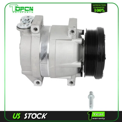 Compresor de aire acondicionado para Chevrolet Aveo Aveo5 1,6 L 2004 2005 2006 2007 2008 Foto 1 de 4