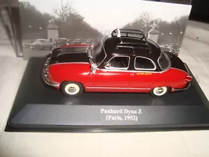 1953 MINIATURE PANHARD DYNA Z TAXI PARIS 1/43 IN PLEXI IXO BOX - Picture 1 of 4