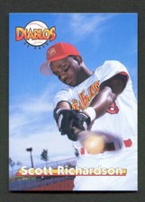 1995 El Paso DIABLOS Team Issue SCOTT RICHARDSON Rialto CALIFORNIA