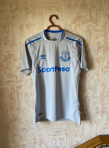 EVERTON AWAY FOOTBALL SHIRT 2017 2018 SOCCER JERSEY SIZE MENS S UMBRO Cover