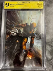 Return of Wolverine #5 - 9.8 CBCS Witnessed signature Adi Granov - Picture 1 of 4