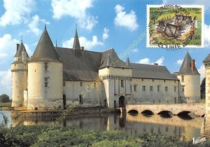 Carte Maximum FDC FRANCE CHATEAU DU PLESSIS BOURRE 1997 - Picture 1 of 2