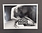 Cir 1970s Black White  7" x 5" Nude Male Vintage Mature Photo Art Gay Interest