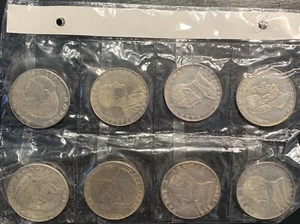8 monedas conmemorativas de presidentes de Estados Unidos - Imagen 1 de 11