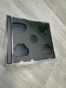 10PK Standard 10.4 mm Jewel Case Triple CD DVD Disc Storage Assembled Black Tray - Picture 1 of 4