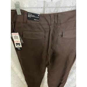 women style co size 10 dree pants Sophia Wide Leg Color Brown NWT - Imagen 1 de 8