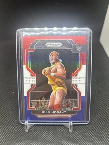 Hulk Hogan 2022 Prizm Red White And Blue Refractor Card - Picture 1 of 2