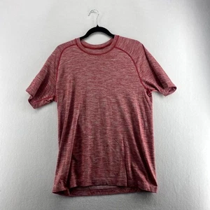 Lululemon sportliches Kurzarm Tshirt Farbe Rot Herren Größe M - Bild 1 von 11