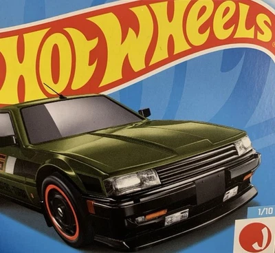 2024 Hot Wheels Hw J-Imports Nissan Skyline RS (KDR30) #44/250 Green - Image 1 of 4