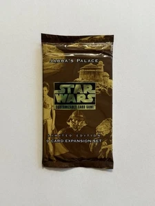 x1 Star Wars CCG Jabba’s Palace Trading Cards 1998 Decipher Sealed Booster Pack - Bild 1 von 2