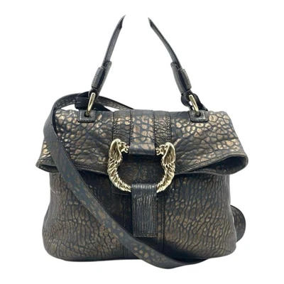 Bolso de Hombro BVLGARI Leoni 2 Vías Raro Excelente Estado Japón Foto 1 de 4