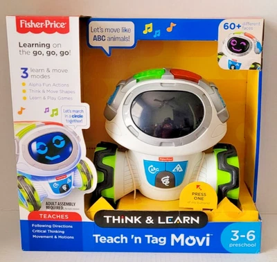 Fisher-Price Think & Learn Teach 'n Tag Movi 60+ Различные Лица - Изображение 1 из 4
