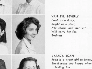1955 New York City Julia Richman School Yearbook ~ Photos History Clubs Seniors - Picture 1 of 9