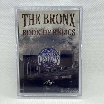 2025 Leaf Legacy Bronx Book Of Relics 12 Patches Red #/6 Maris Munson Make Offer - Image 1 of 4