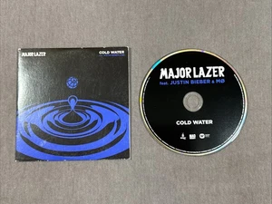 MAJOR LAZER feat. JUSTIN BIEBER & MØ - COLD WATER / 2016 CD Single - Picture 1 of 8
