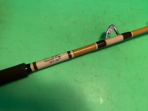 CUSTOM BUILT FENWICK ST 785 6 FOOT 4 1/2 INCH 30 TO 100 POUND RATED FISHING ROD