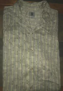 Men's Guess Jeans Short Sleeve Button Front Shirt - Size XL - EUC - Picture 1 of 2