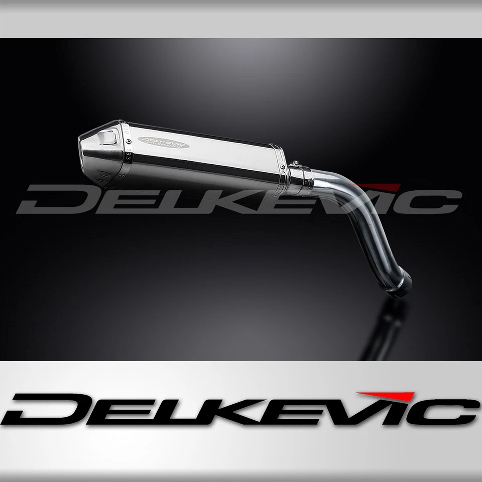 Suzuki SV650 2003-2012 Kit de silenciador de escape de acero inoxidable triovalado de 13" deslizable Foto 1 de 4