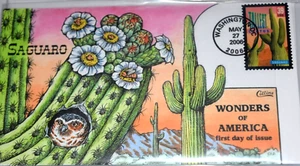 COLLINS CACHET FD COVER "WONDERS Of AMERICA - SAGUARO," Cancel 05-27-2006 - Picture 1 of 3