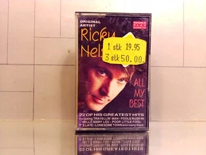All My Best Ricky Nelson Fat Boy Records Rockabilly Music Album Cassette Tape - Picture 1 of 3