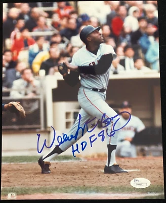 Willie McCovey Signed HOF 86 Autographed Photo San Francisco Giants JSA #S04192 - Image 1 of 2