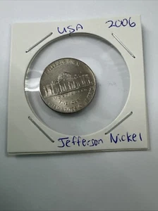 USA Jefferson Nickel 2006 World Coin - Picture 1 of 7