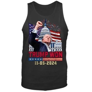 Canotta Donald Trump Rally 2024 Campagna Politica Trump Vince - Foto 1 di 8