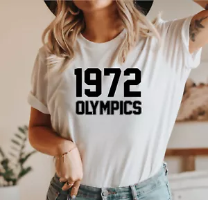 1972 Olympics Funny Mrs Trunchbull T-shirt World Book Day Cosplay Costume Tshirt - Picture 1 of 11