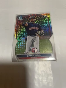 Dayan Frias 2023 Bowman Chrome Mega Mojo #BCP-26 Cleveland Guardians - Picture 1 of 1