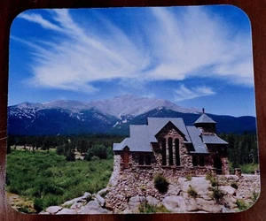 Alfombrilla de ratón Capilla de San Malo en la Roca - Capilla de Santa Catalina de Siena - Colorado - Imagen 1 de 2