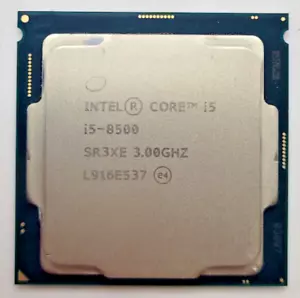 Intel Core i5-8500 3 GHz 8 GT/s LGA 1151 Desktop CPU Procesor SR3XE - Zdjęcie 1 z 1