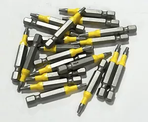 Wiha T10 x 50mm Torx Power Bit 1/4" Hex Drive 20 Pack - Picture 1 of 1