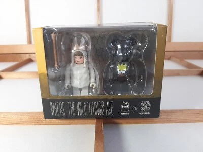 Kubrick & Be@rbrick Where The Wild Things Are Max 100 % Medicom Limited raro 2009 Foto 1 de 4