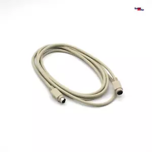 1.8M PS2 Cable 6 Pin Mini din Plug Male To Female Ps/2 Cable Extension - Picture 1 of 2