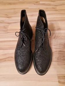 Schwarze Jimmy Choo Glitzer Boots Größe 40 - Bild 1 von 7