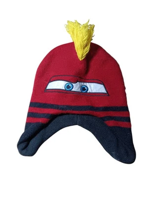 Gorro Lightning McQueen Disney Cars la película clima frío niño Mohawk Foto 1 de 4