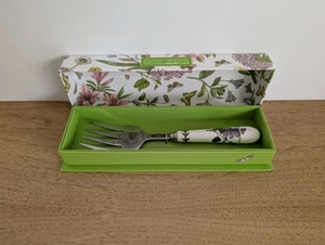 Tenedor de carne de jardín botánico Portmeirion utensilio de cocina firmado como nuevo - Imagen 1 de 5