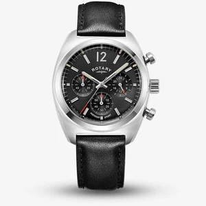 Reloj Rotary Avenger Sport Cronógrafo Cuero Negro GS05485/65 - Imagen 1 de 4